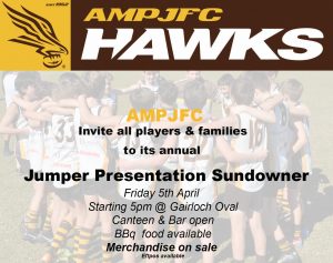 Hawks News: Jumper Presentation Sundowner