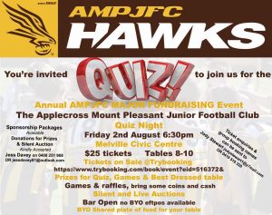 Hawks News: AMPJFC Quiz Night