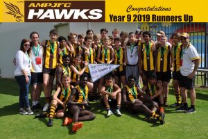 Hawks News: 2019 Year 9 Runners Up