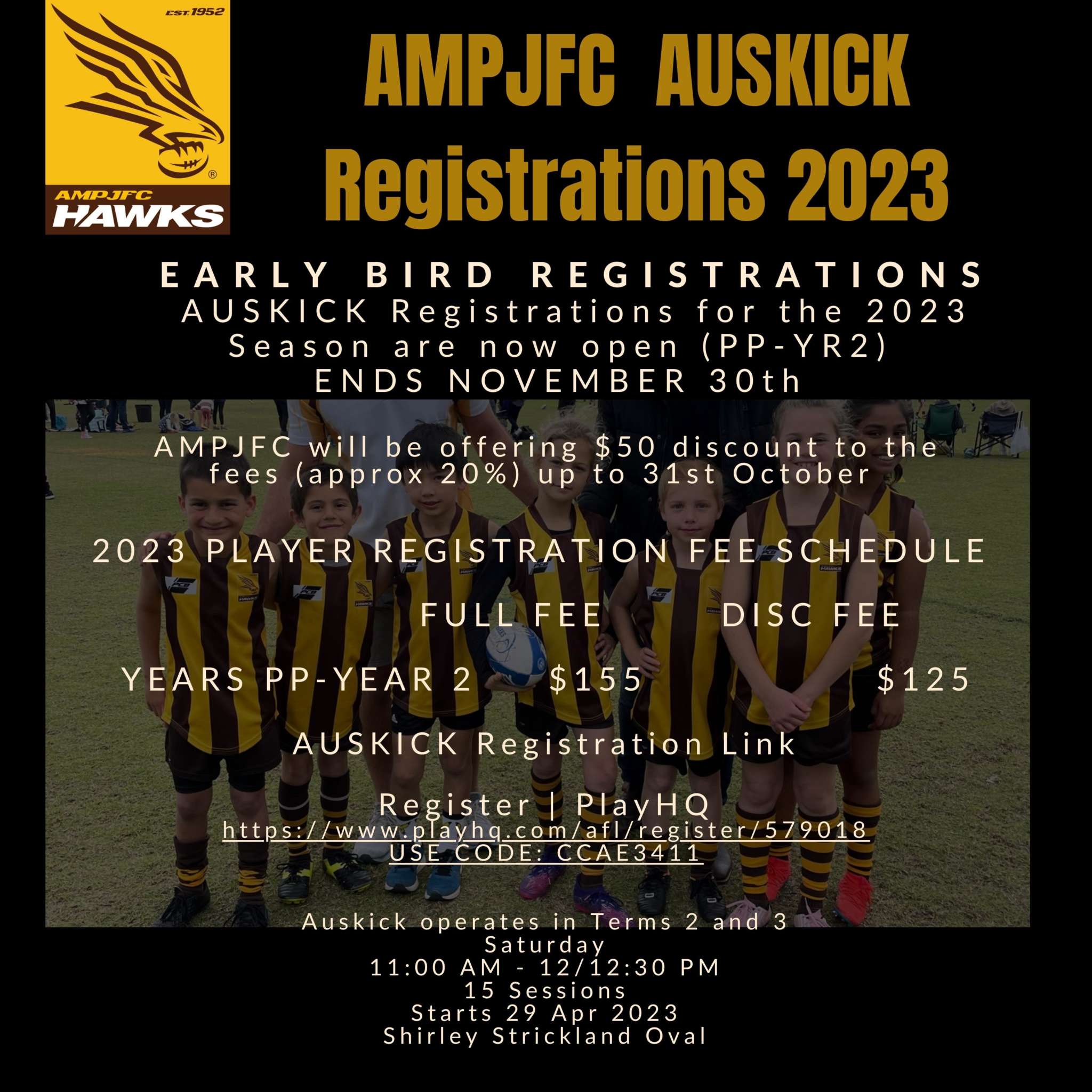 All Used News: AUSKICK 2023 REGISTRATIONS OPEN