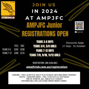 Hawks News: Early Registrations Open for 2024